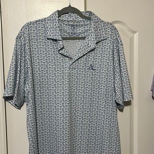 Rhoback Polo XL gators and golf print